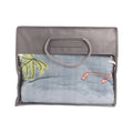 Home Textile Blanket Pillow Storage Bag Transparent Zipper Quilt Bedsheet Customized  Non-Woven PVC Packaging Bags