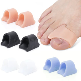 Free Sample SEBS Adjustable Hammer Straightener Foot Alignment Corrector Toe Spacers for Hallux Valgus Toe Separator