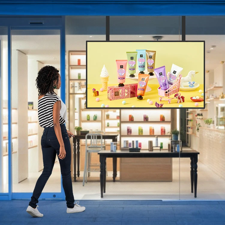 49 Inch Indoor LCD Commercial Kiosk Digital Siginage and Display Window High Brightness Monitor for Advertising Screen