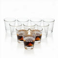 Funny Shot Glasses Custom Printing logo Sublimation Espresso Split Shot Glasses 1.5oz 2oz Small Bullet Shot Glass