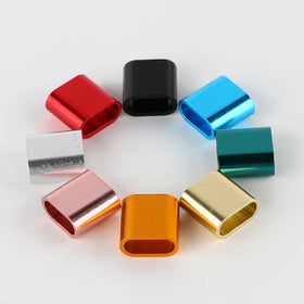 Factory Promotional Sliding Wristband Metal Lock Reusable Buckle Clasp Lock for Wristband Bracelet