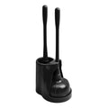 Bathroom Cleaning Double Cleaning Toilet Brush Set PP Handle Toilet Brush With Toilet With Holder Set