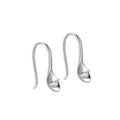 DIY Pearl Hook 925 Sterling Silver Earrings Stud Posts Empty Set for Women Fine Jewelry Accessories Handmade Wholesale