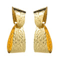 KAIMEI 2025 New Arrival Fashion Jewelry Hot Selling Design Geometric Shaped Earring Big Women Metal 18k Gold Drop Earrings