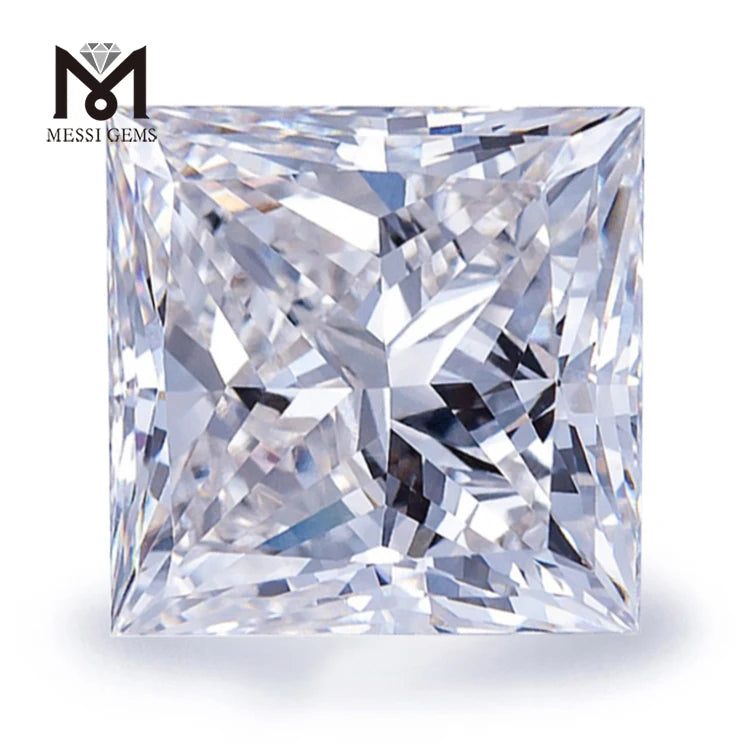 IGI Certified Princess  D VVS 1CT 2CT 3CT Loose Created Wholesale Grown HPHT CVD Lab Grown Diamond