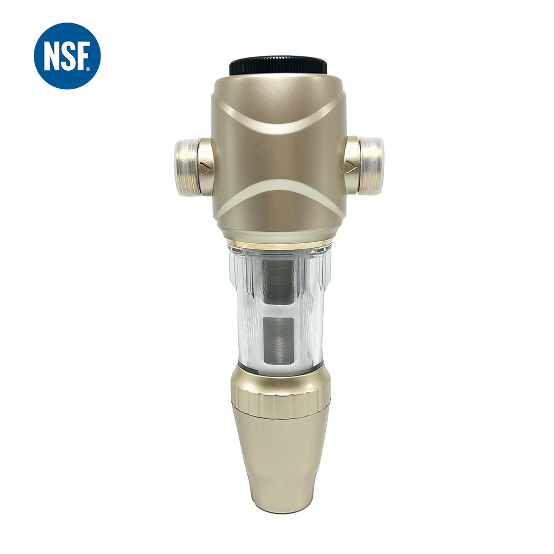 NSF Practical Home Drinking Automatic Backwash Purification Systems Spin Down Water Prefilter