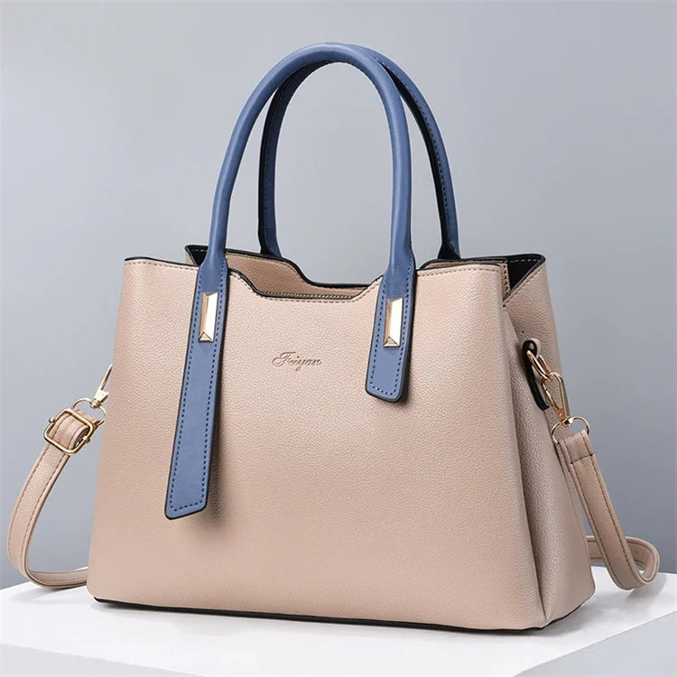 Fashion Lady Premium Brand White Pu Leather Shoulder Crossbody Handbags for Women Promotion