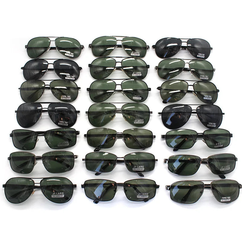 2025 Cheap China Wholesale Male Metal Polarized Driving Sunglasses for Men