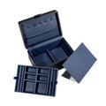 Genuine Leather Jewelry Storage Box Big Capacity Custom Logo Jewel Case Gift Vintage Jewelry Organiser