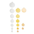 Customized Mirror Polished Various Size Stainless Steel Logo Round Pendants and Charms for Jewelry Making