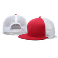 Custom 5 Panel Embroidery Logo Fashion Image Sporty Outdoor Hip Hop Snapback Cap Flat Brim Unisex Perforated Hats