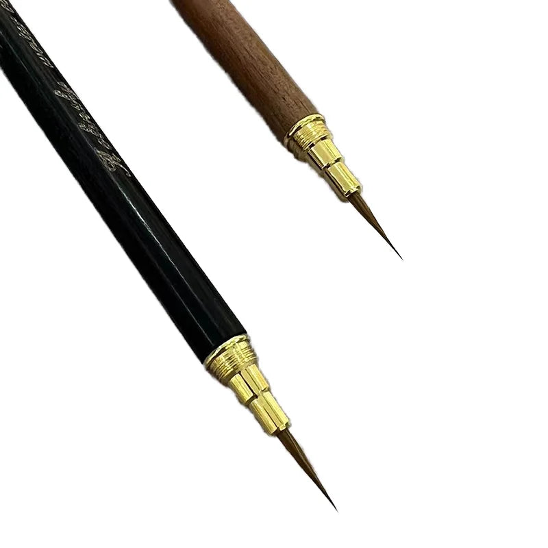 Nail Art Watercolor Pen with Improved Wooden Handle Kolinsky Painting Pen Multi-Function Special Pen for Animal Hair New Design