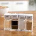 High Quality Kitchen Seasoning Storage Bottle Combination Set Simple Plastic Oil Storage Bottle