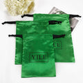 Customized Satin Dust Bags for Handbags Cinch Gift Tote Drawstring Bag Silk Jewelry Hair Shoe Packaging Cosmetic Gift Bags