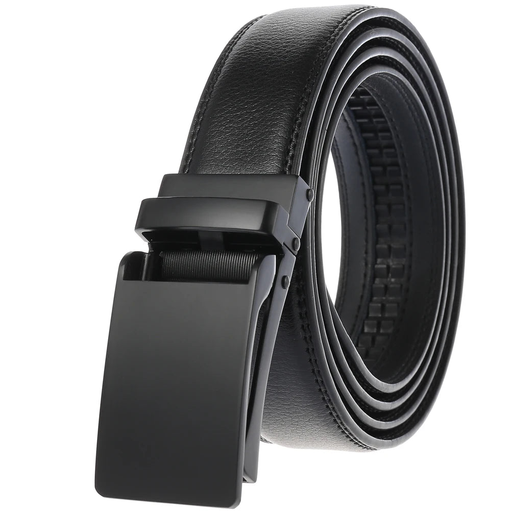 LY33-0133-1New Men's All-match Wear-resistant Automatic Buckle Belt