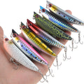 KEWOTE Hard Popper Fishing Lure 3.12"-8cm 0.30OZ-8.5g Fishing Wobblers Plastic Artificial Bait Crankbaits Lures