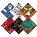 Customize Unisex Linen Handkerchief New Vintage Pocket Square Design in Melange Grey Herringbone Custom Western Bandana