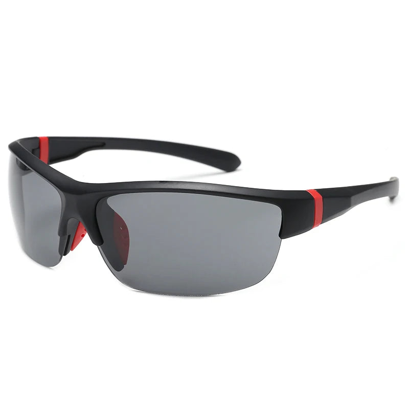XSY8222 Polarized Polygon Lens Men Women Riding Cycling Sport Glasses