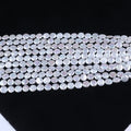 11-12mm AA Freshwater Pearl Strands Coin Shape Loose Pearl Beads