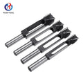 4PCS High Speed Steel Tenon Dowel Wood Plug Cutter Set for Making Wood Plug
