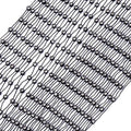 Clothing Dress Beaded Garment Decoration Stretch Tailorable Polyester Mesh Beaded Banding Rhinestone Diamond Mesh Fabric