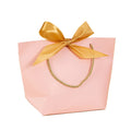 Eco-Friendly Art Paper Craft Shopping Bags with Flexiloop Handle Custom Logo Printing 5 Sizes Paper Bags for Fashion Accessories