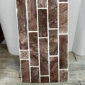 3d Foam Wallpaper Waterproof Pvc Peel and Stick Stone Plastic Self Adhesive Wall Tiles