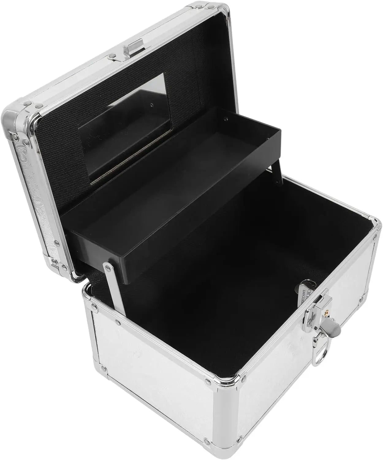 Aluminum Alloy Sparrow Hard Shell Portable Mahjong Case Large Multifunction Storage Box High Capacity Mahjong Tiles