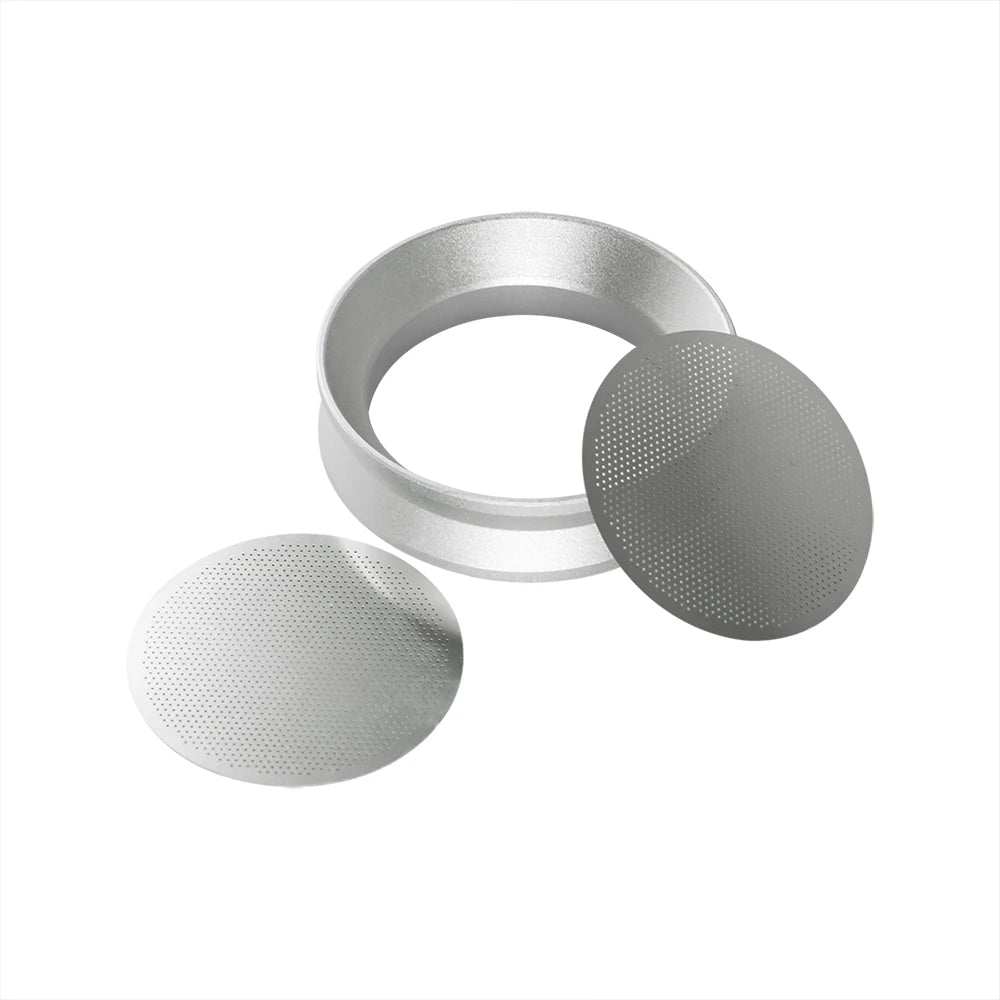 Wholesale Price 1SET Dosing Funnel and Espresso Puck Screen Set Grinder Trigger Portafilter Dose Ring and Filter