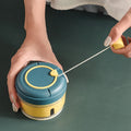 Hand Vegetable Chili Ginger Garlic Slicer Manual Plastic Masher Stainless Steel Garlic Press Chopper Kitchen Utensils