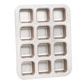 CHEFMADE 12 Cavity Non-Stick Square Muffin Pan Bakeware Mold Brownie Cake Mould Pan
