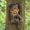Wholesale Custom Cartoon Garden Gnome Sculpture MAB45 Handcrafted Resin Elf Figurine Eco-Friendly Yard Lawn Ornament Art