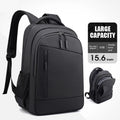 Low MOQ Custom Logo Business Laptop Backpack With USB Charging Port Waterproof Durable Travel Work Bag for Men Women