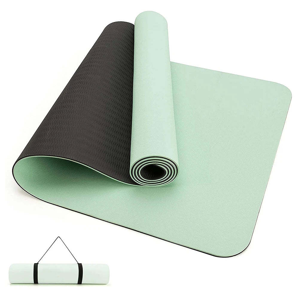 Wholesale Eco Friendly Non Slip Custom TPE Yoga Mat