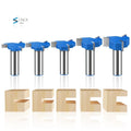 L-N309 LISCA 3F 1pc 12.7mm 12mm Shank High-quality Milling Cutter T Slot Router Bit Woodworking Milling Bit