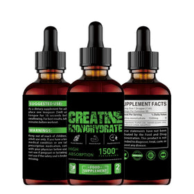 Wholesale Price 1500mg 3000mg Creatine Monohydrate Powder Gym Fitness Body Building Creatine Monohydrate Drops Oral Liquid