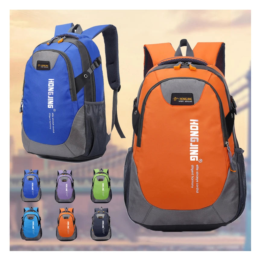 Custom OEM 19 Inches Polyester School College Backpack Bag Mochila Universitaria Daily Use Travel School Nylon Student Backpack