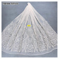 Guangzhou Manufacturer Design Custom Luxurious Pure White Wedding Laces Fabrics Polyester Tulle Bridal Glitter Lace Fabric