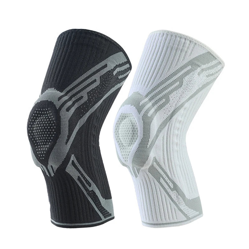 Professional Compression Basketball Spring Gel Patella Silicone Knee Pad Knee Brace For Knee Pain