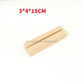 Wholesale Custom Personalized Wedding Display Card Holder DIY Beech Wood Card Holder