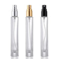Empty 10 ml Cylinder Shape Refillable Glass Fine Mist Spray Bottle Perfume Atomizer