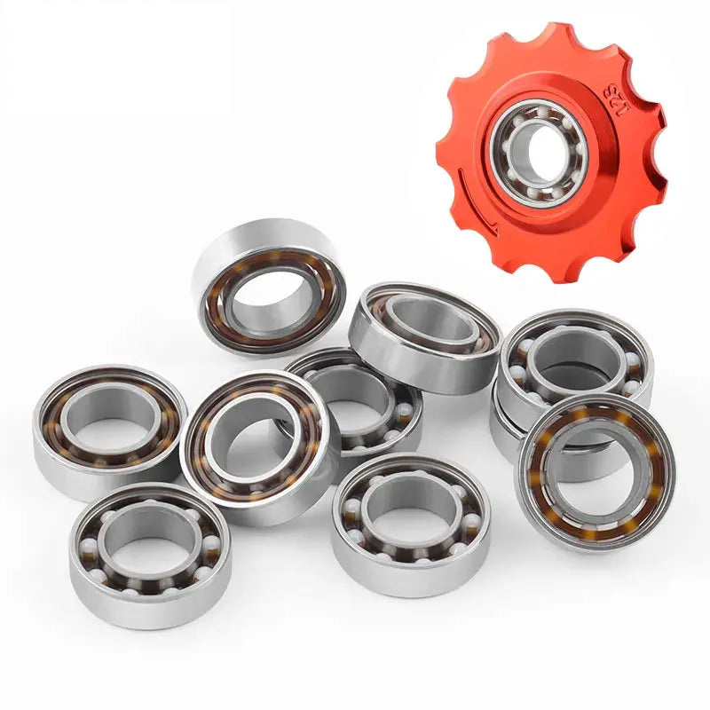 MUQZI Bike Rear Derailleur Guide Wheel Ceramics Bearing 9 * 17 * 5mm MTB Road Fixed Gear Bicycle