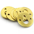 20PCS Picture Frame Shelf Mirror Round Shape Keyhole Brackets Hangers 23mm Dia