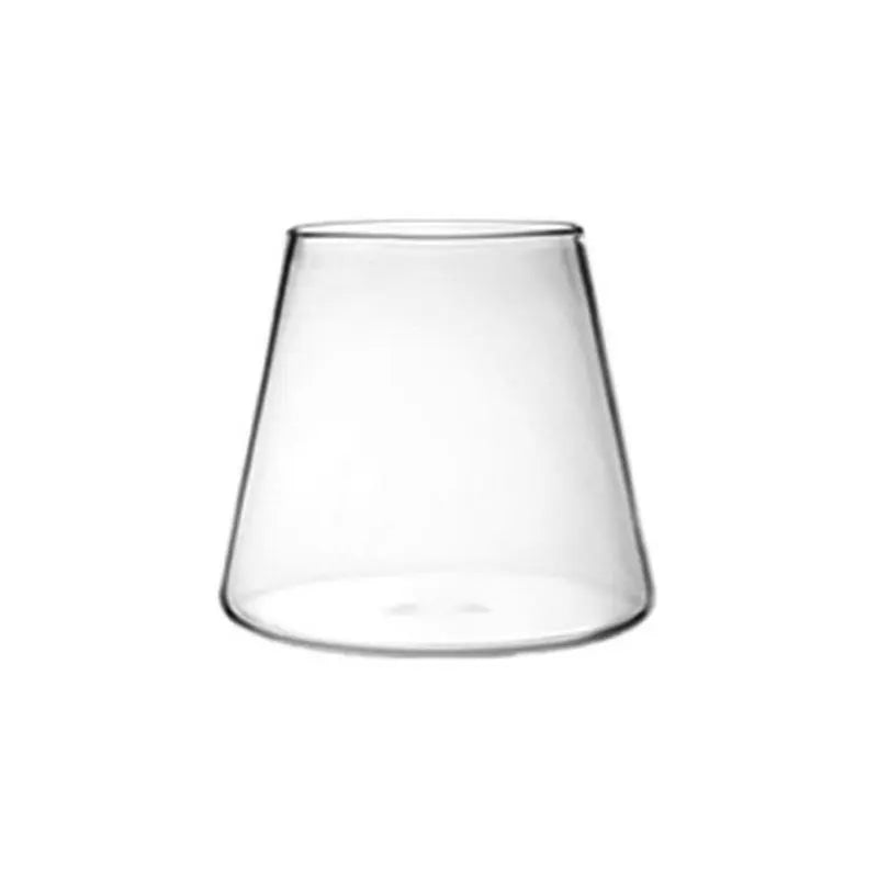 Stainless Steel Fuji Mountain Shaped Water Glass Cup Unique Heat Resistant New Breakfast Mug for Hot Disposable PC Home Party