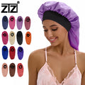 ZTZI Premium Quality Silky Long Hair Bonnet for Sleeping Cap and Braids Protection Dreadlock  Cap