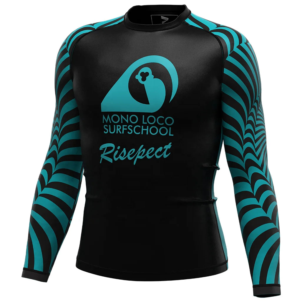 Custom Print for Men Swim Shirts Fashion Rash Guard Couple Swimming Suit Swimming Rash Guard