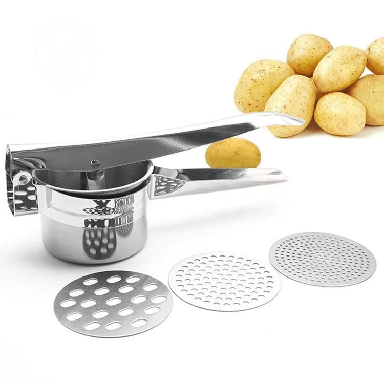 Premium Manufactures Hot Potato Ricer and Masher Fruit and Vegetable Tools Ricer Stainless Steel Potato Masher