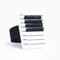 Private Label Acrylic Lash Pallets with Durable Strap Essential Eyelash Extension Tools for Salon Use in Beauty Application