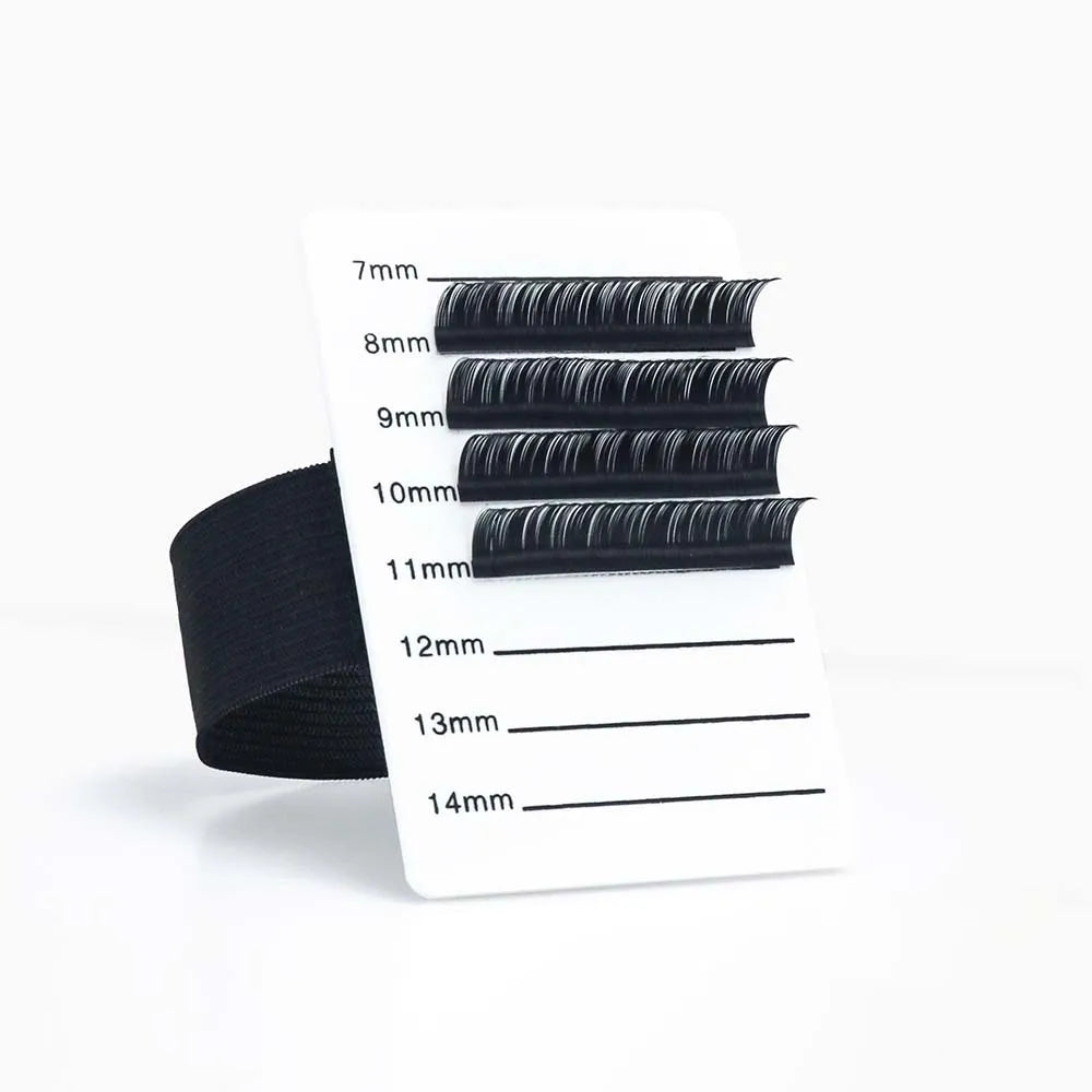 Private Label Acrylic Lash Pallets with Durable Strap Essential Eyelash Extension Tools for Salon Use in Beauty Application