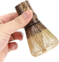 Chinese Handmade Black Bamboo Tea Whisk Bamboo Matcha Tea Whisk Matcha Whisk Set